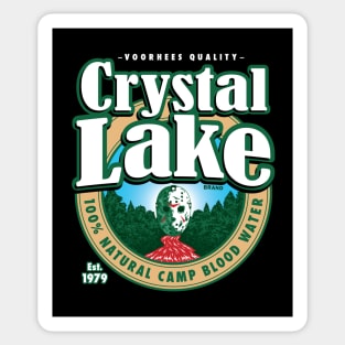 Crystal Lake Water Sticker